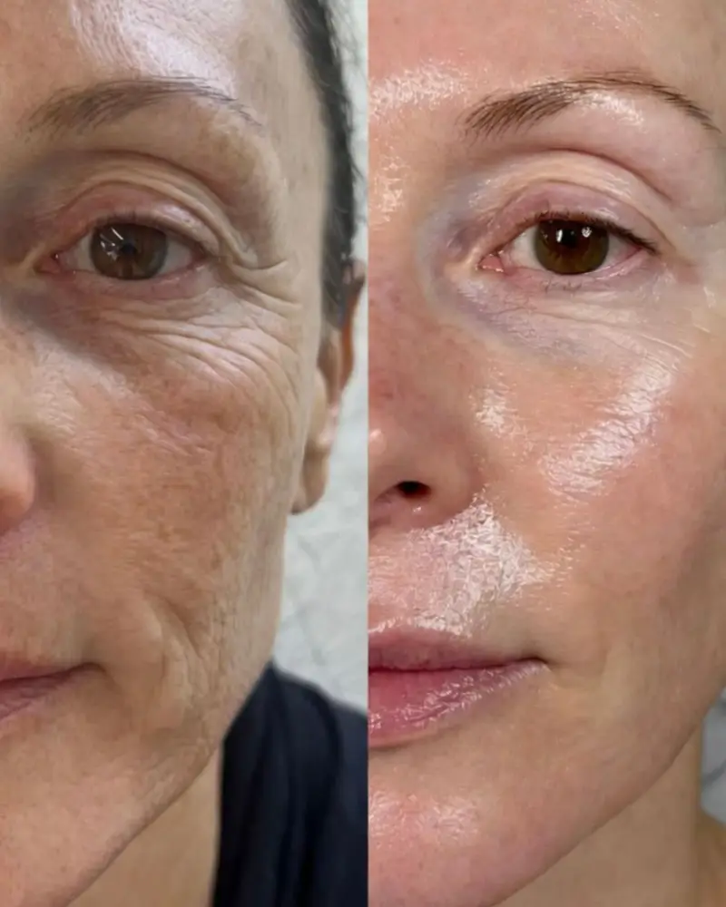Result from a professional using the method